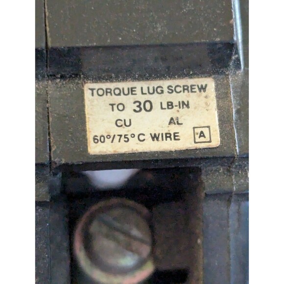 General Electric GE THQL1120 Circuit Breaker 20 Amp 1 Pole 120/240 VAC Plug In - Picture 3 of 8